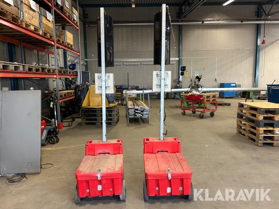 Trafikljus 2 st Sila Trafiksignal