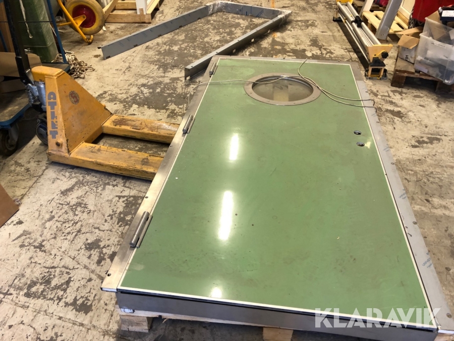 Brandklassad Hygiendörr Thermod 10x21