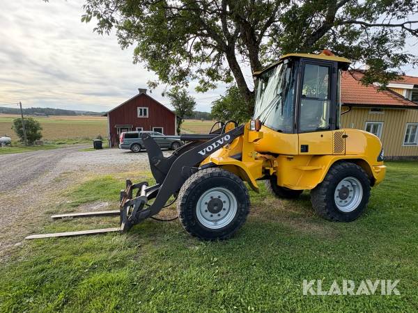 Hjullastare Volvo L30B-Z med redskap