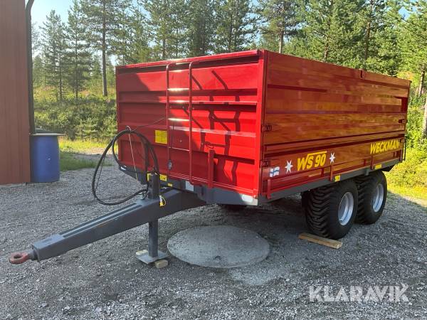 Traktorvagn Weckman Ws 90