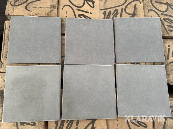 Klinker Bien Altamira 197x197 grå 96kvm