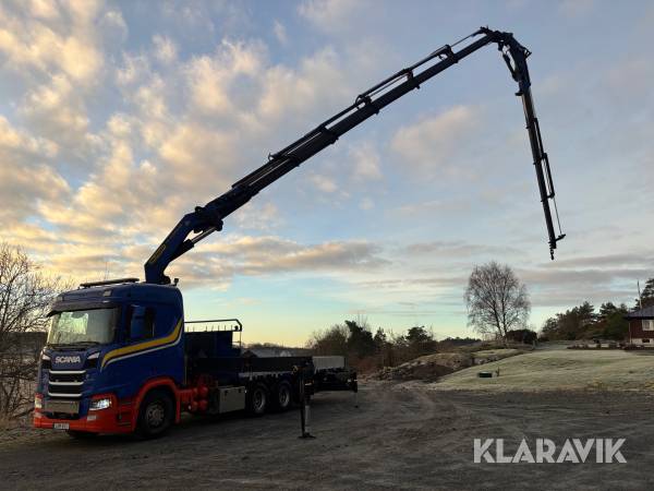 Kranbil Scania R450 8x4