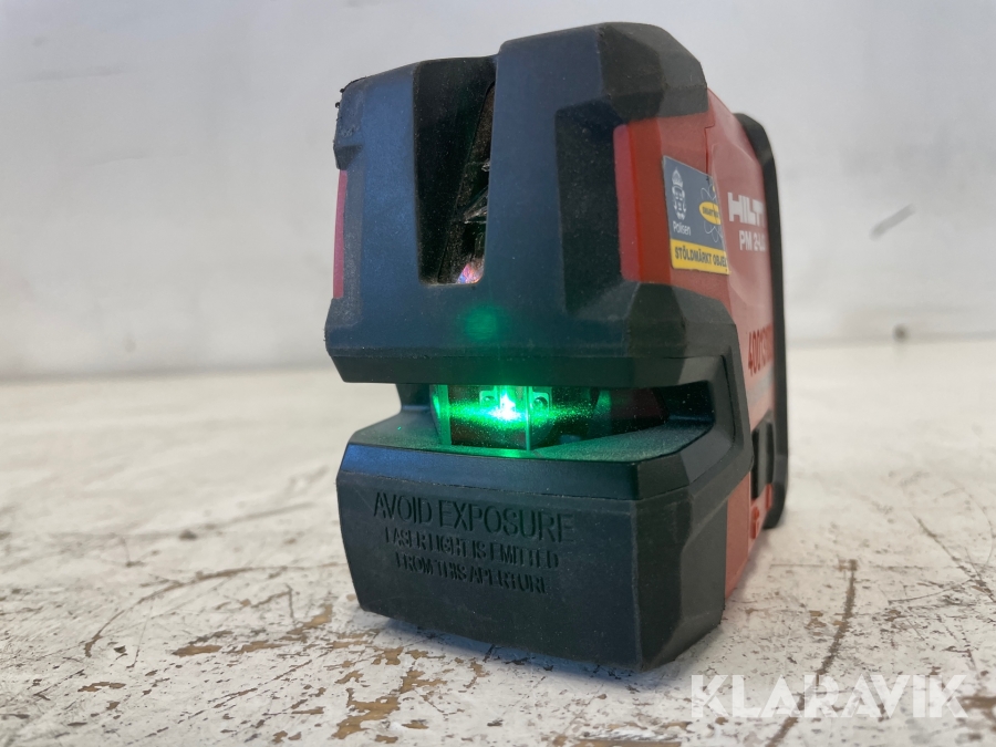 Linjelaser Grönt ljus Hilti PM 2-LG