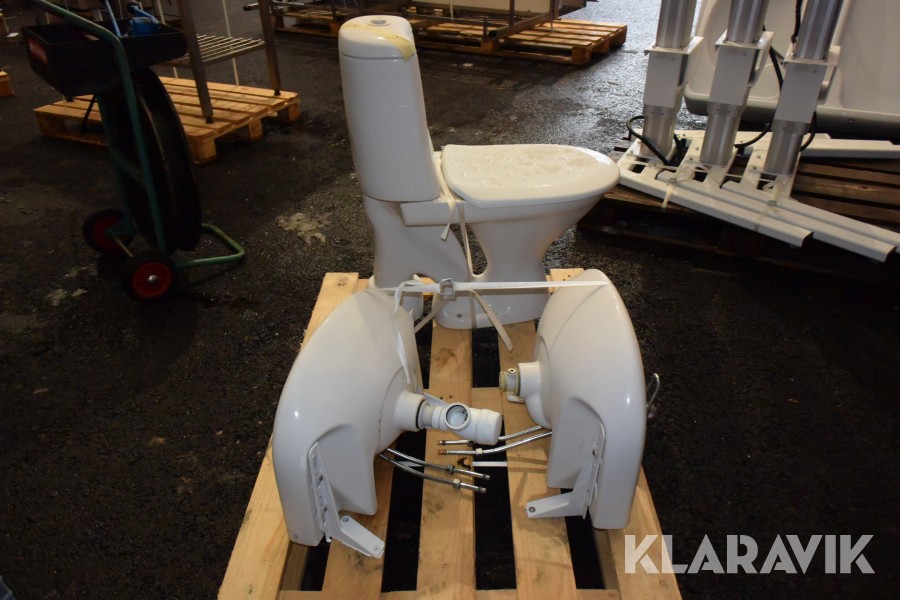 Sanitetsporslin IDO med flera tre enheter