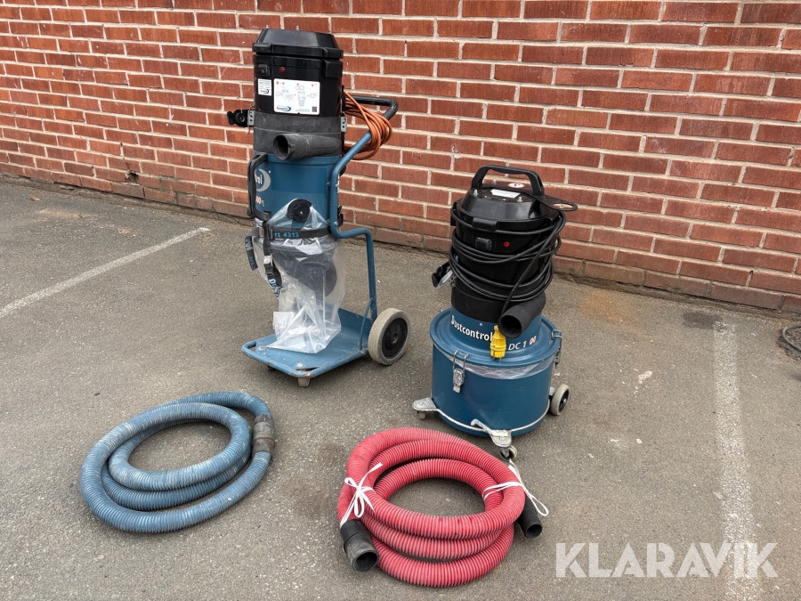 Stoftavskiljare Dustcontrol DC 2900 / DC 1800 2 st