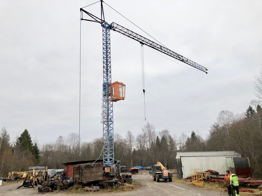 Byggkran Linden