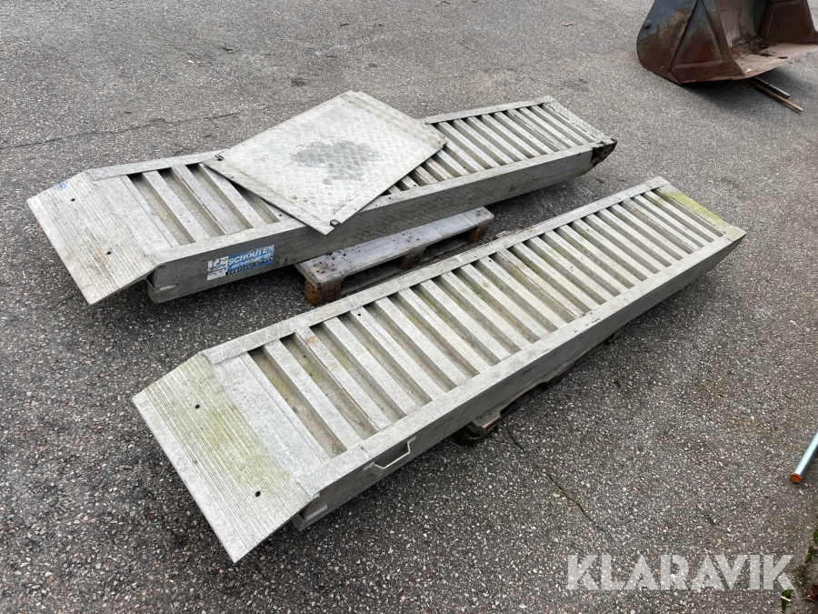 Lastramper Aluminium 2 st