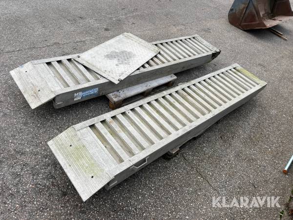 Lastramper Aluminium 2 st