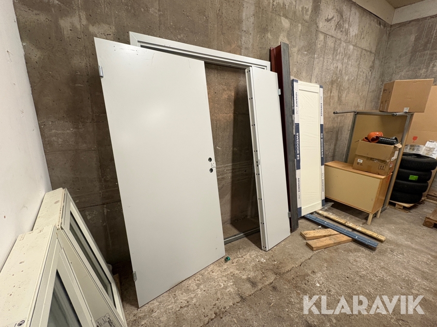 Branddörr dubbel Hellbergs HI-BOD 15x21