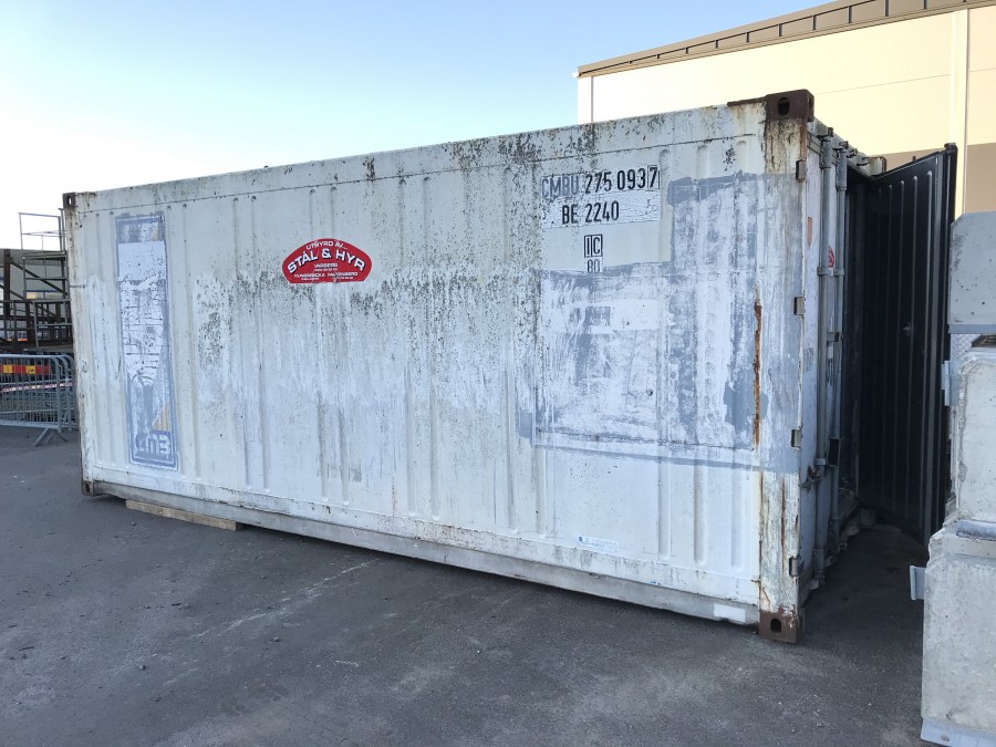 Kylcontainer 20 fot