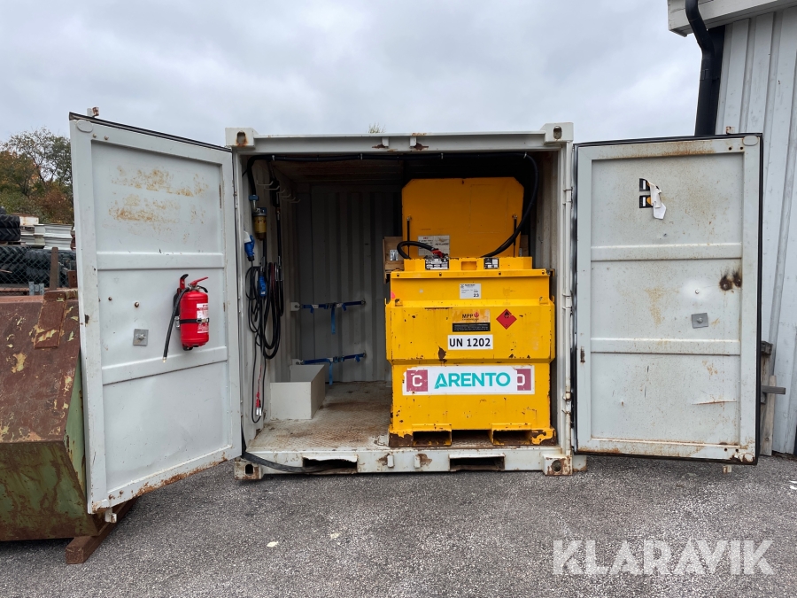 Dieseltank i container Western 20TCG 