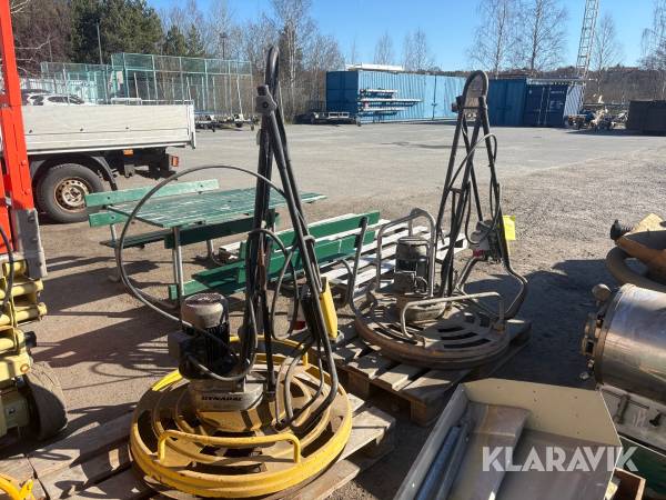 Betongglättare Dynapac BG 33E 3 st