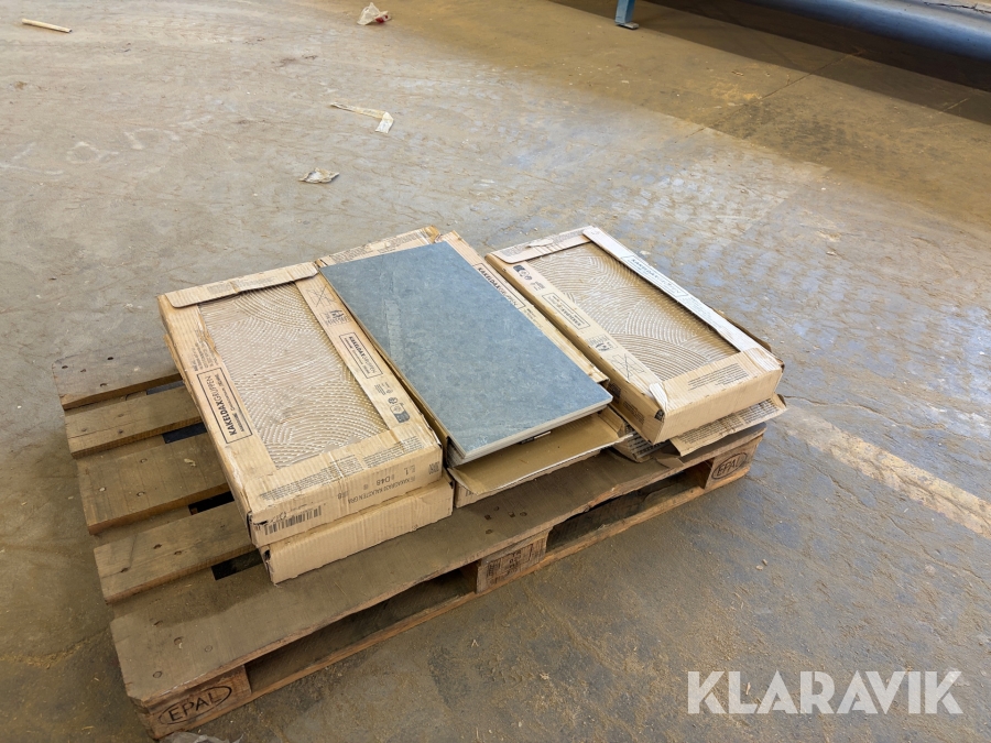 Klinker kalksten grå ca 8.5kvm