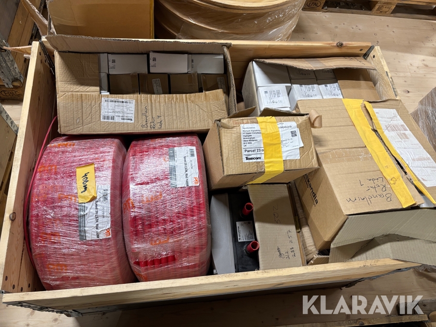 Delar till brandlarm