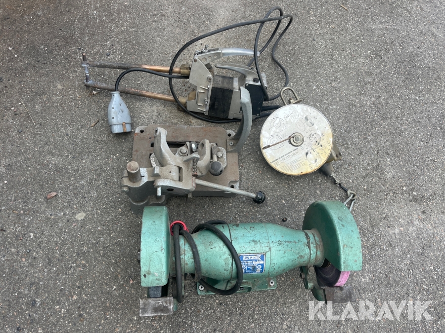 Slipmaskin och punktsvets