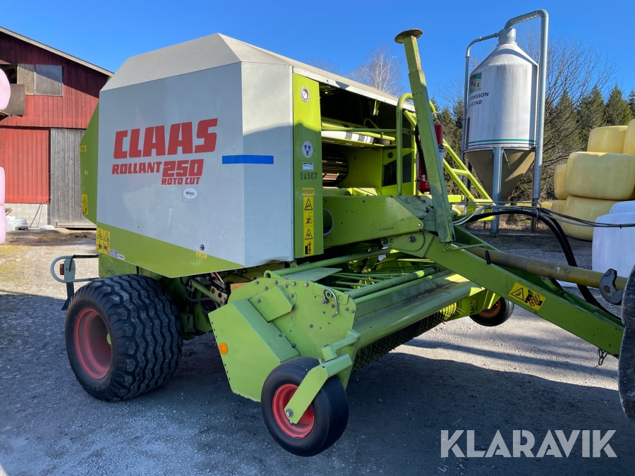 Rundbalspress Claas Rollant 250 Roto Cut