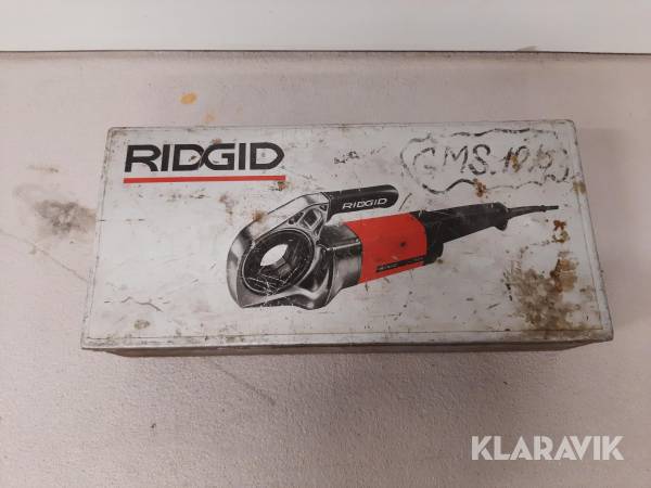 Gängmaskin Ridgid 600 med tillbehör