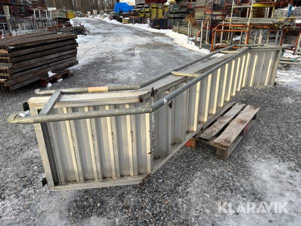 Trappa samt handledare Layher 3,07 m 2 st delar