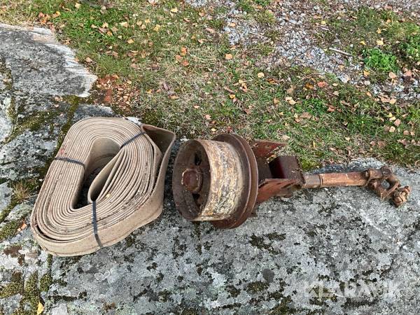 Remskiva och rem till veterantraktor