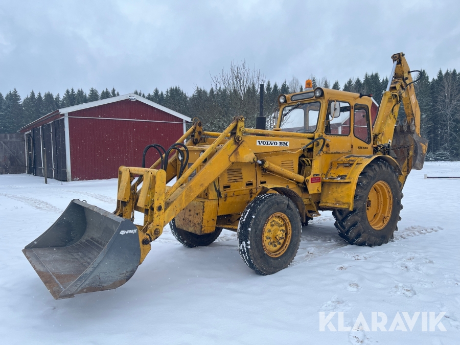 Traktorgrävare Volvo BM GM 614