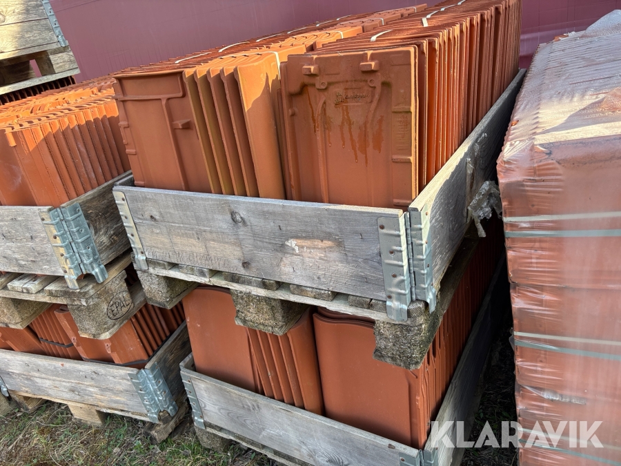 Lertegelpannor Nova Engoberad ca 210st