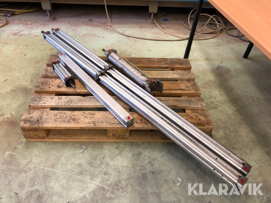 Tryckluftscylindrar 6 st