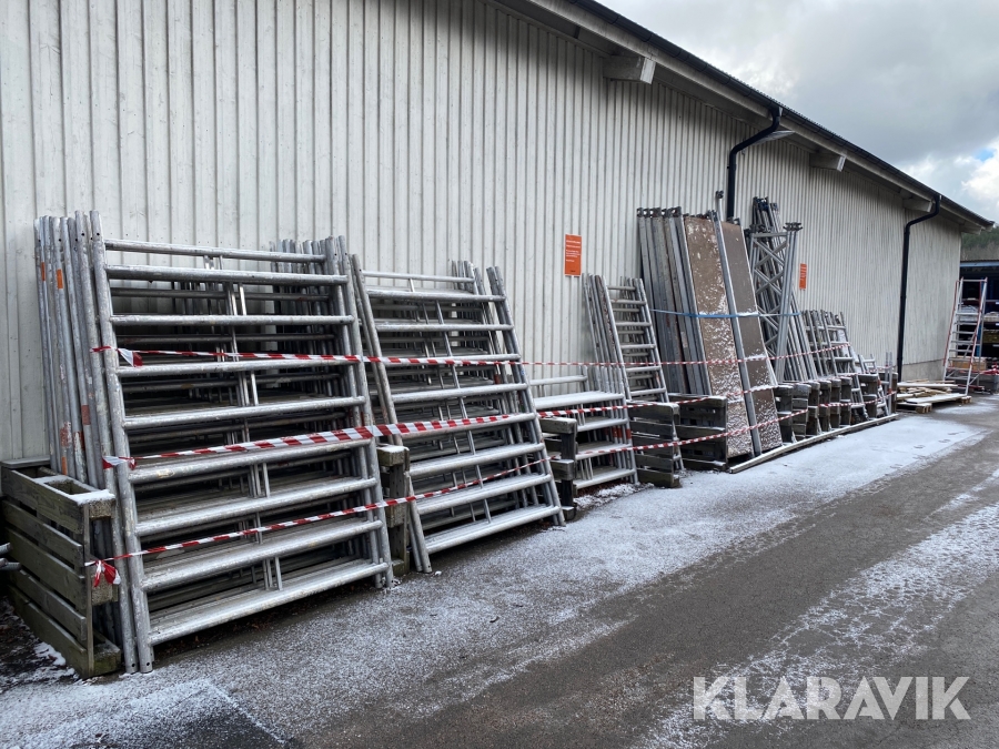 Ställningsmaterial rullställning Layher