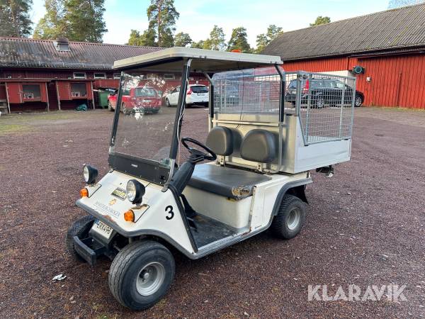 Golfbil med flak Melex 255DS