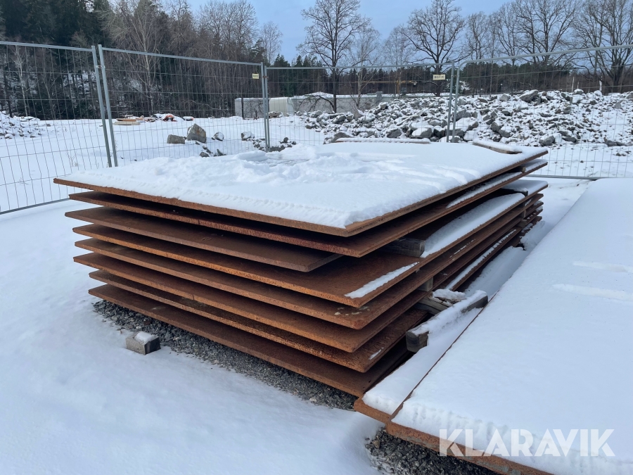 Körplåt 6 x 2 m