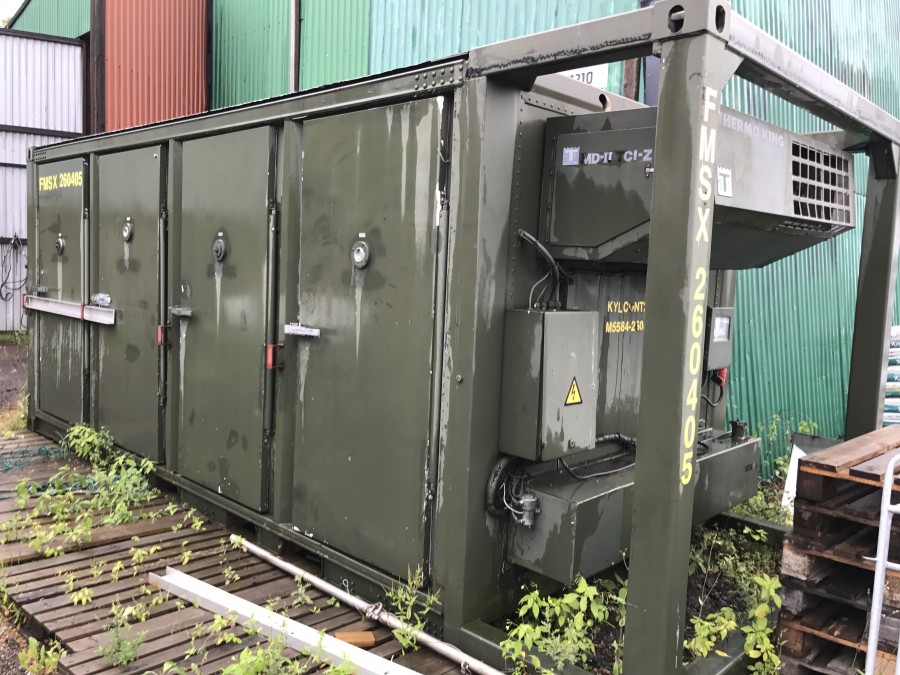 20 fots kyl & fryscontainer