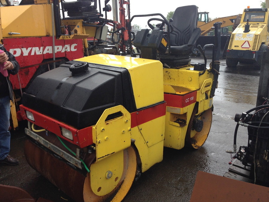 Asfaltsvält Vält Dynapac CC100