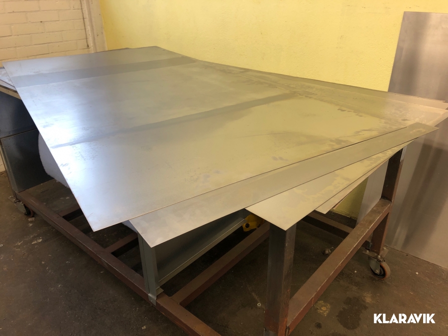 Svartplåt   2000x1000mm 7st