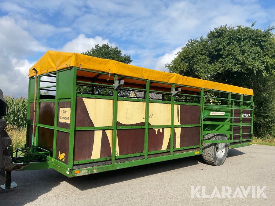 Djurvagn Mova Western Fabrications DTV 7