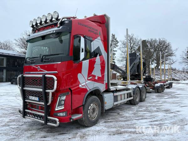 Timmerbil Volvo FH 16 750 med släp