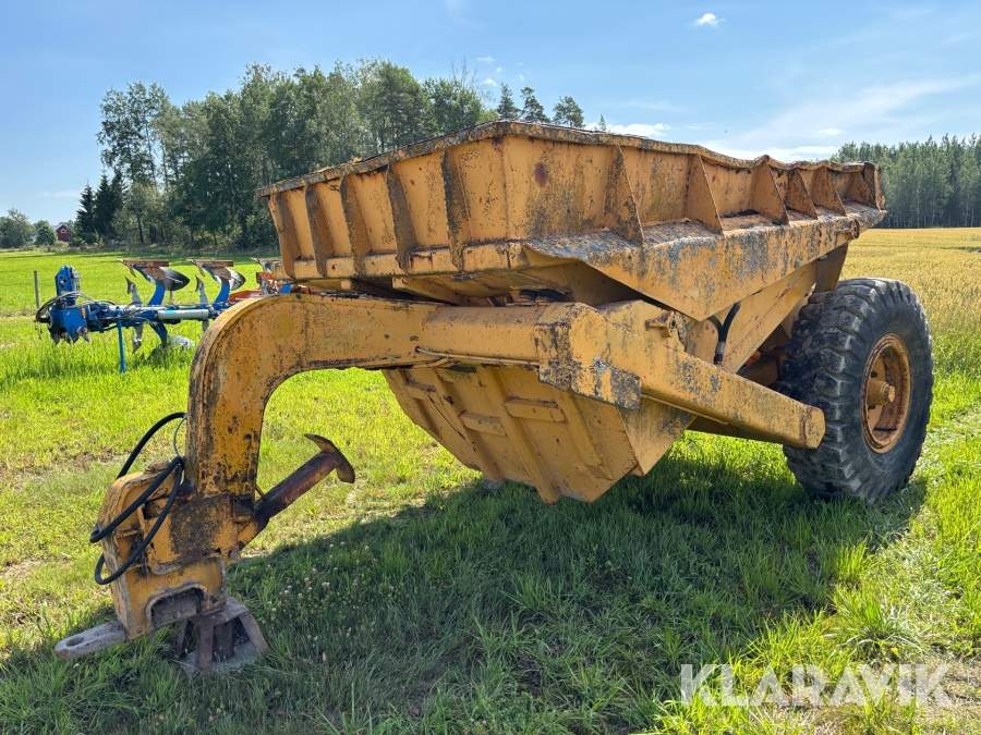 Dumperkärra 1-axlad