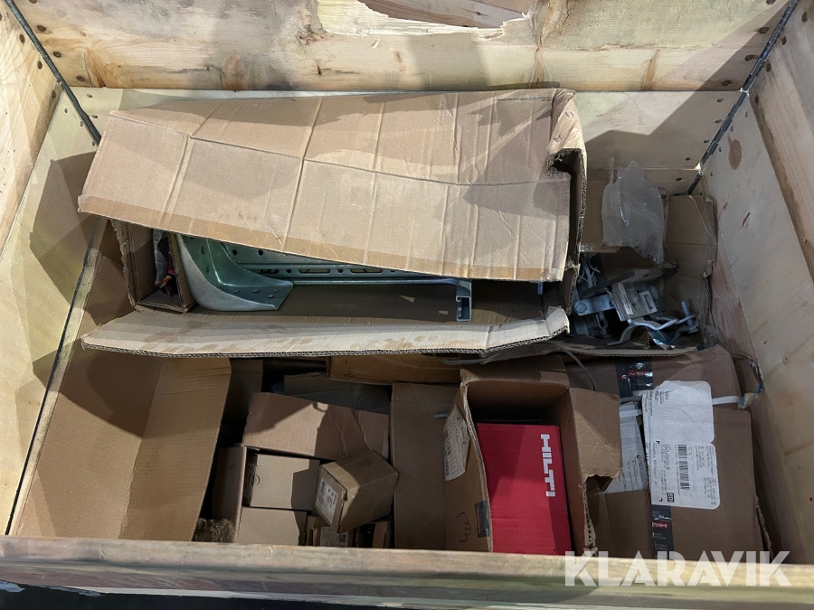 Diverse installationsmaterial för el Hilti