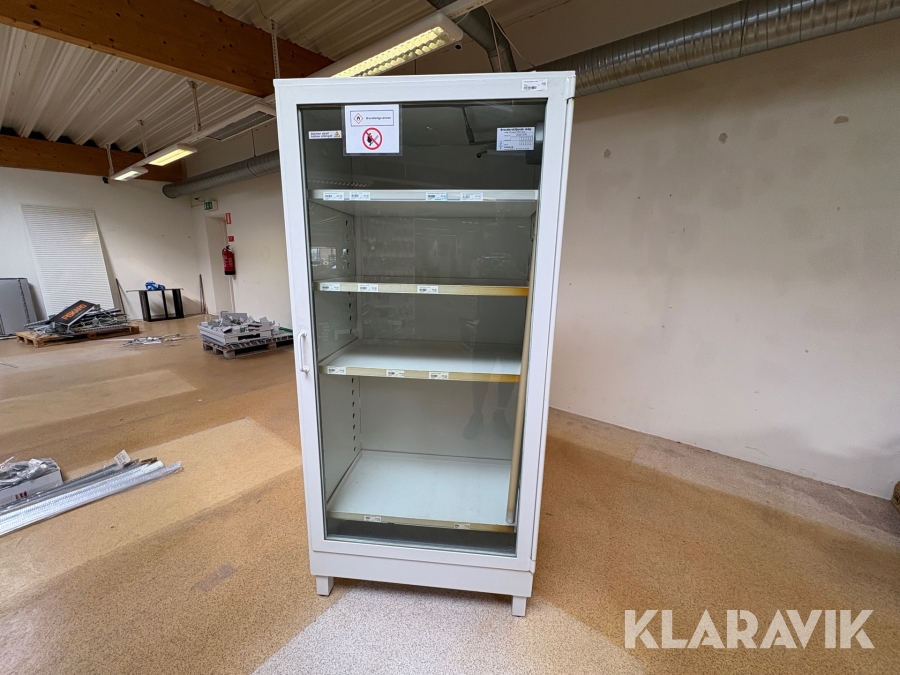 Brandavskiljande skåp