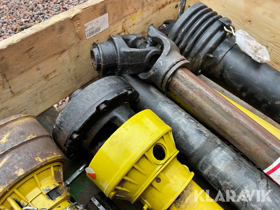 Kraftöverföringsaxlar 9st