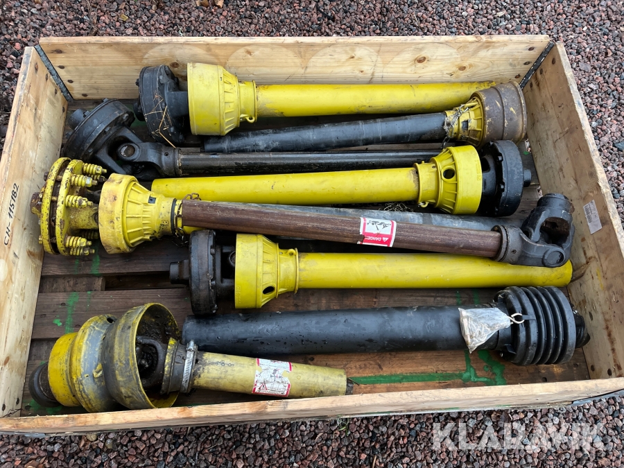 Kraftöverföringsaxlar 9st