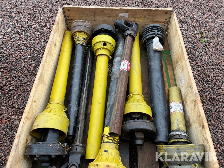 Kraftöverföringsaxlar 9st