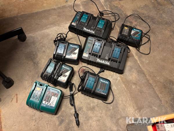 Batteriladdare Makita 7st