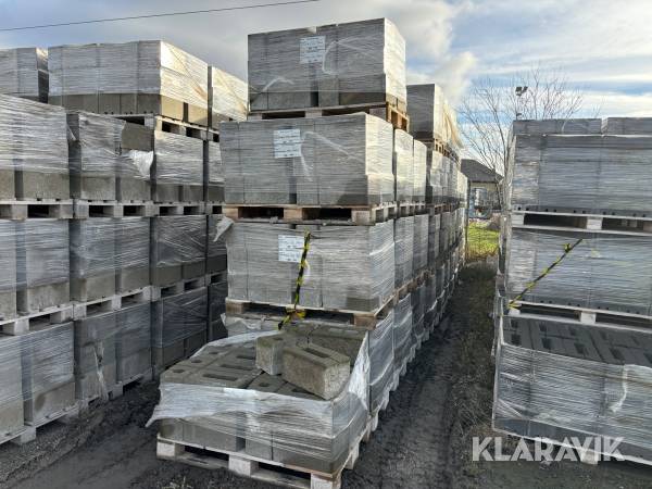 Betongblock Starka Dolomit hörn/avslut 400/365x200x200 mm 15 pallar