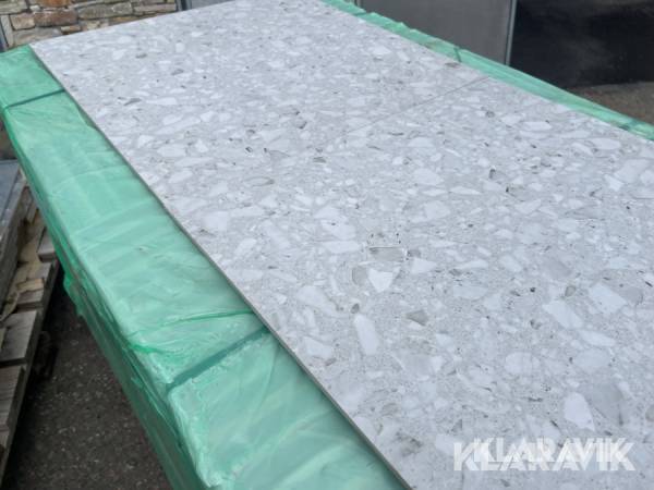 Granitkeramik Terazzo light 600 mm x 600 mm 135 kvm