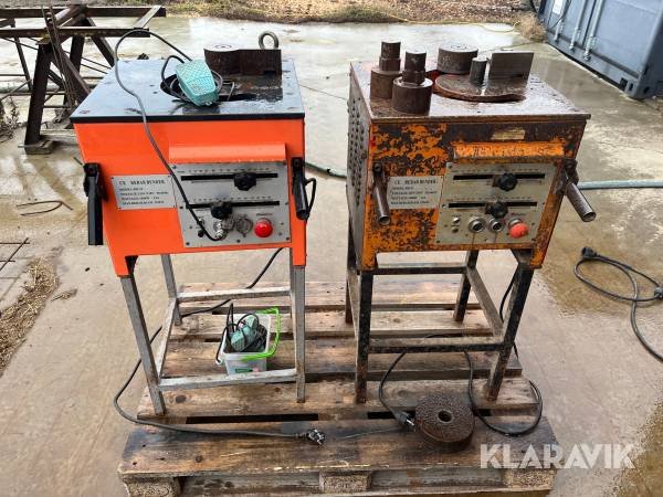 Armeringsbockmaskin Rebar Bender RB-25 2st