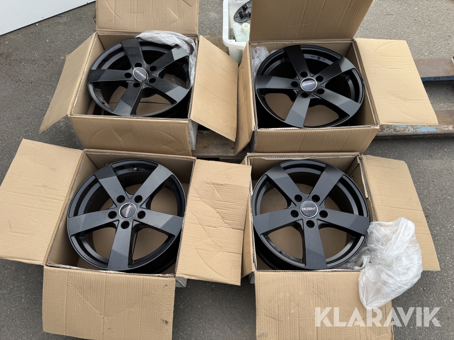 Fälgar Dezent 17tum 4st