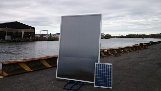 Solfläkt 1,5kvm (NY)