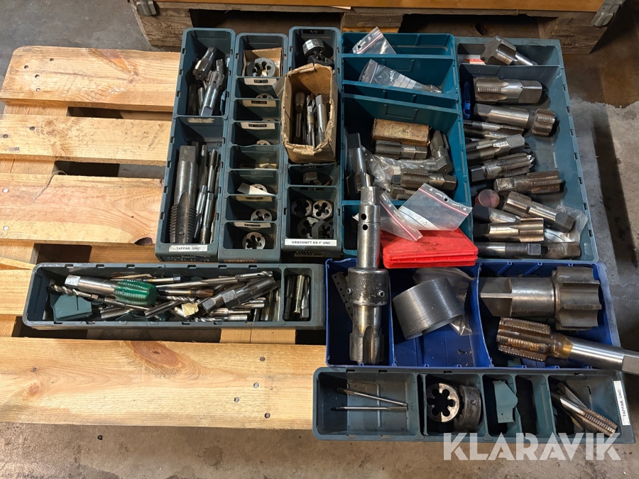 Gängtappar & borr Blandade storlekar & dimensioner
