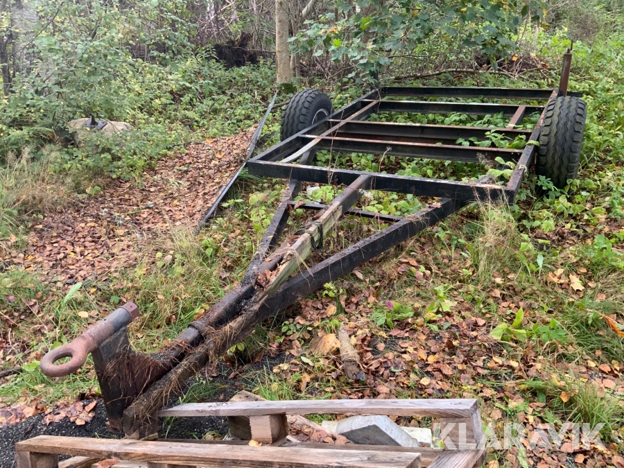 Vagn till minigrävare  