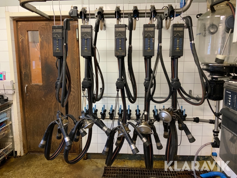 Mjölkmaskin Milkmaster Delaval 6 st