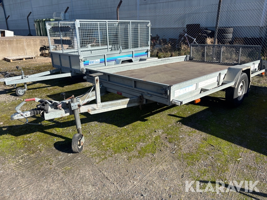 Maskintransport Rekotralier 1250T tippbar